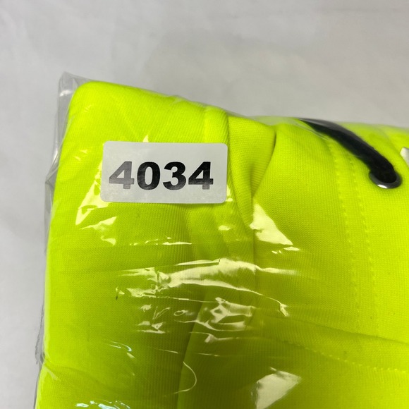 MAXHi-Viz Safety Hoodie ANSI Class 3 Hi Vis Reflective Zip Up Jacket L Yellow - Picture 10 of 14